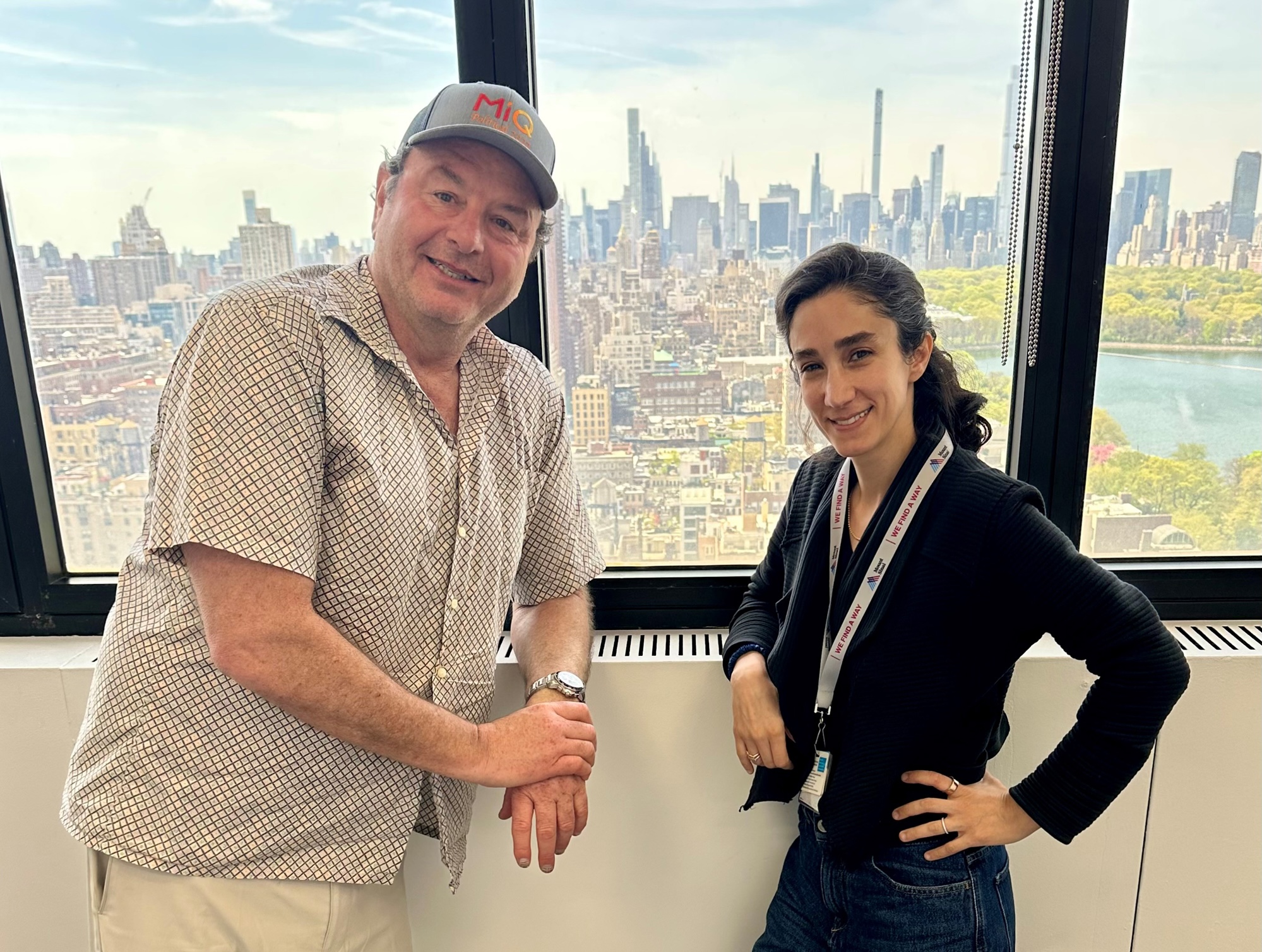 Steve Katelman and Dr. Fanny Elahi