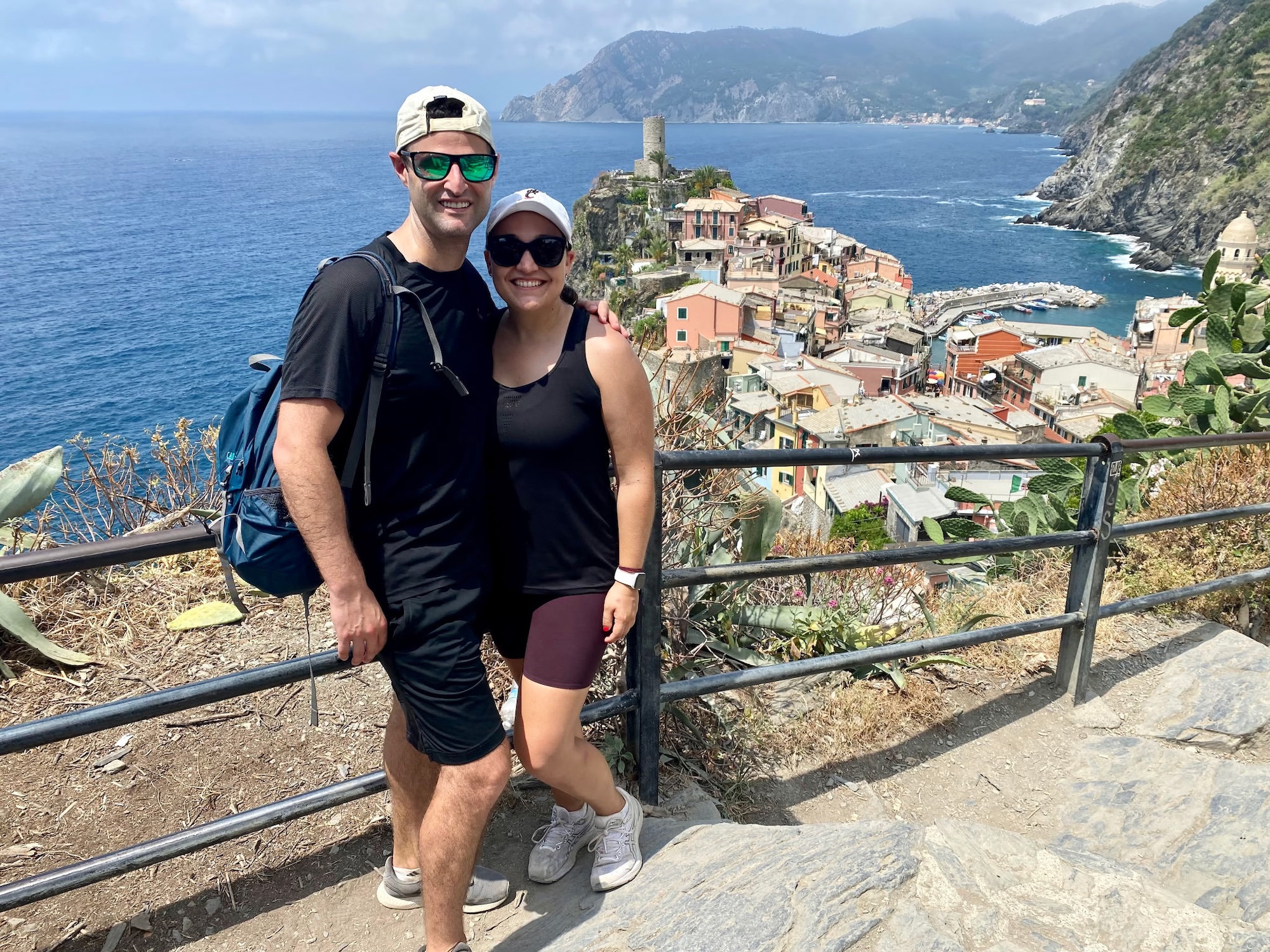 Justin and Steph in Italy, 2023