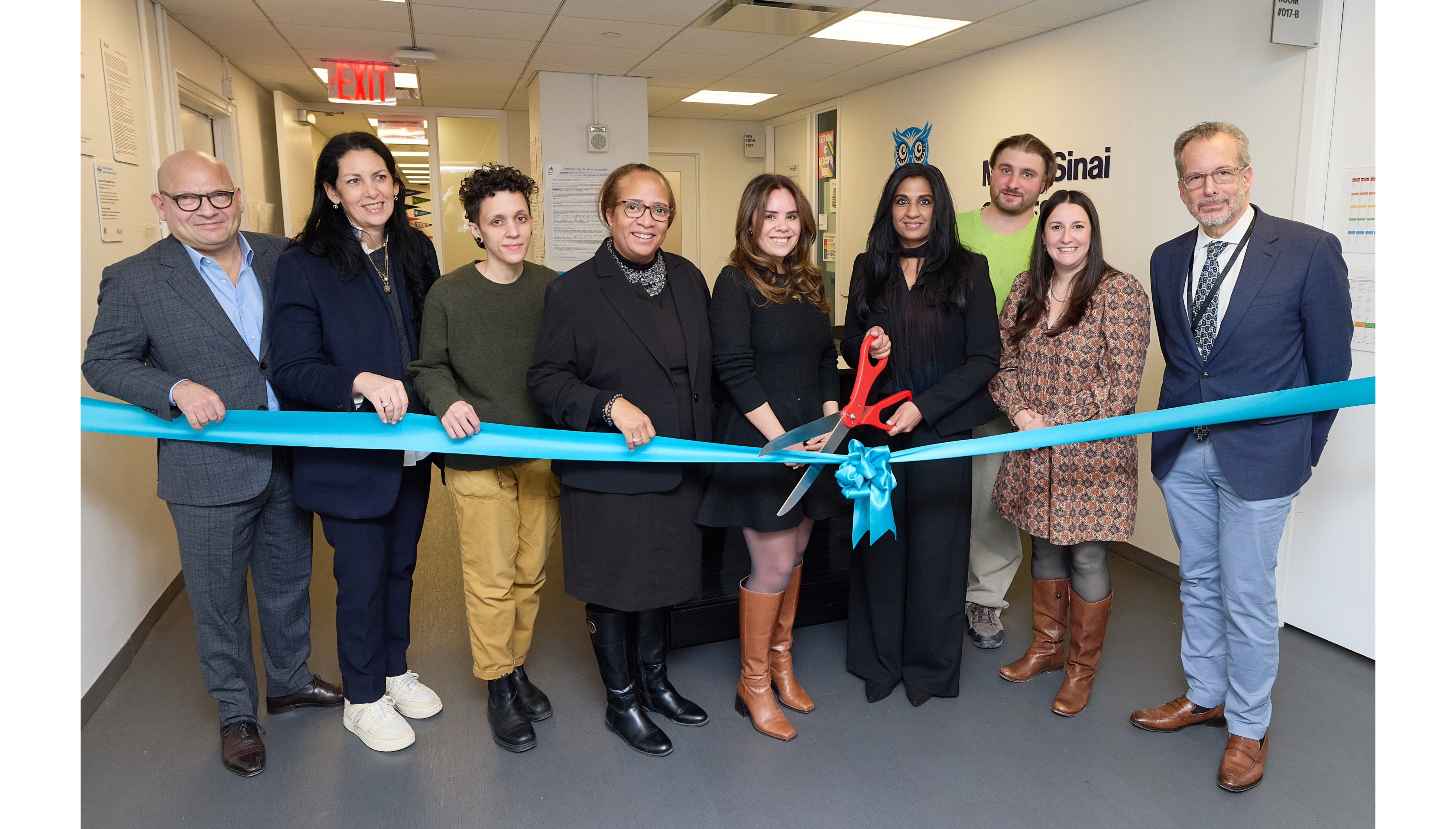 CARES team cuts ribbon