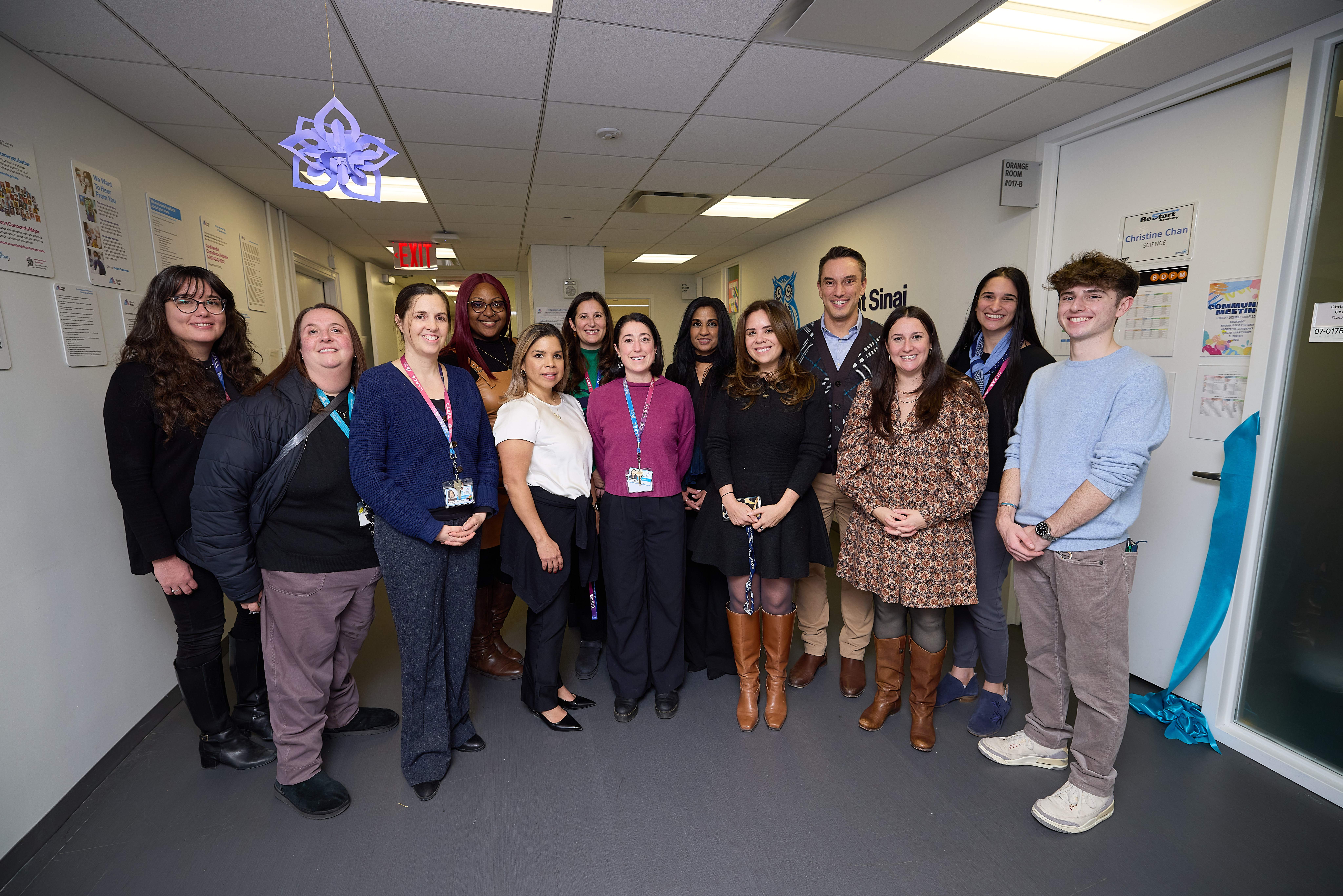 large group of CARES team