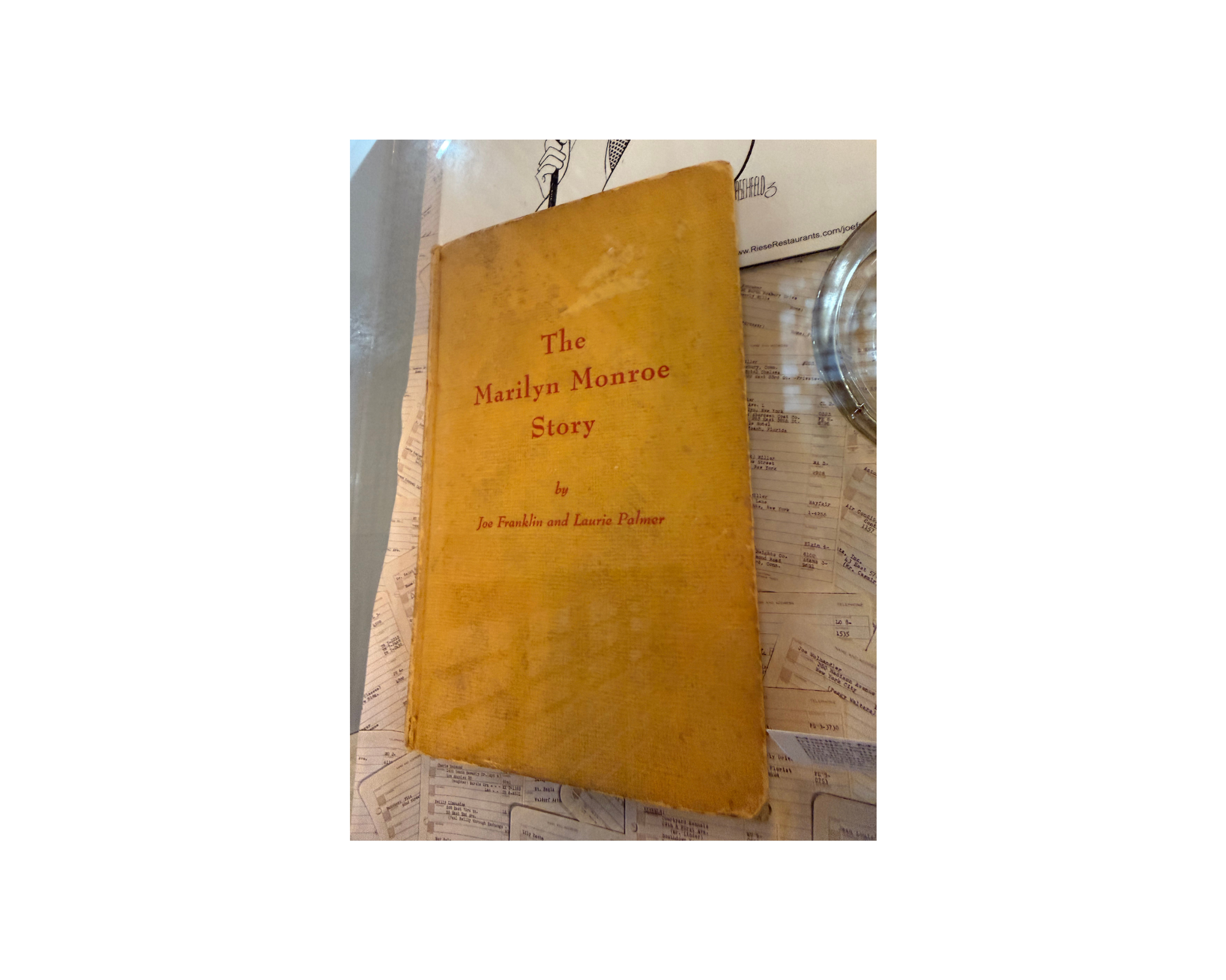 Cover of a book called The Marilyn Monroe Story