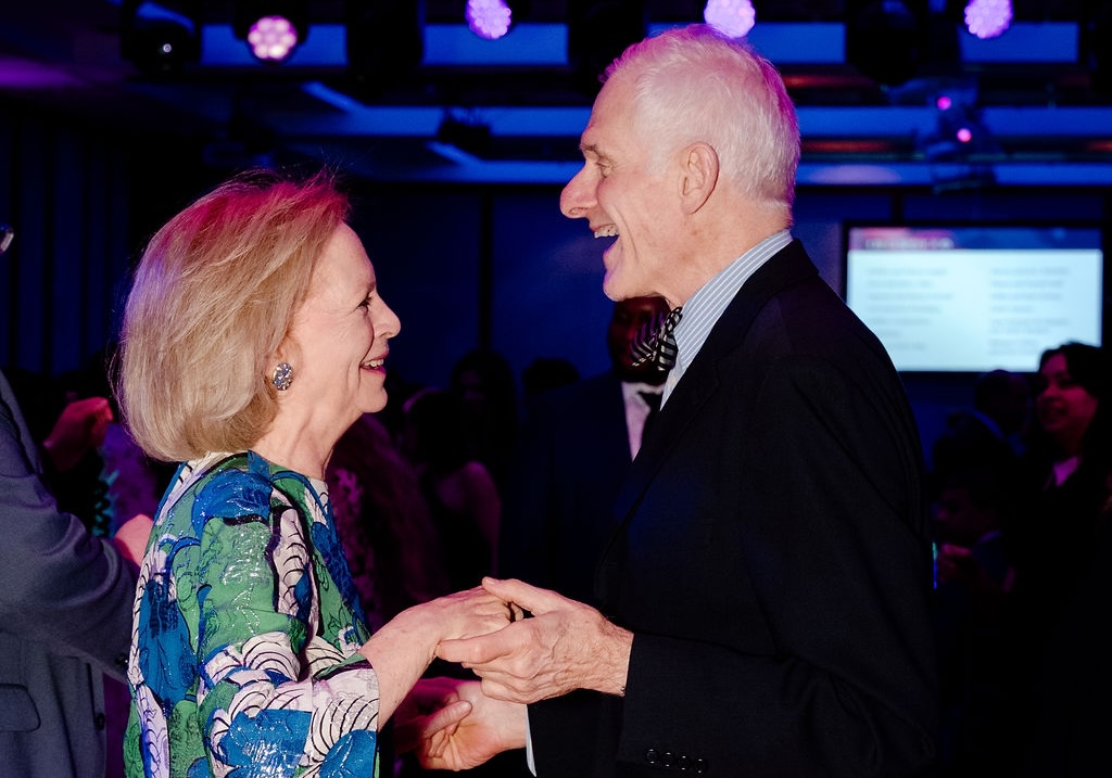 two people dancing