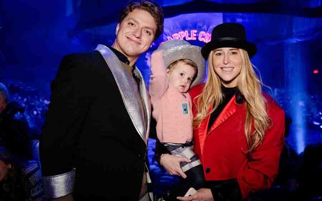 A family attending the 2024 CCF Benefit