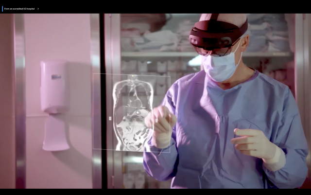 Doctor using AI tools