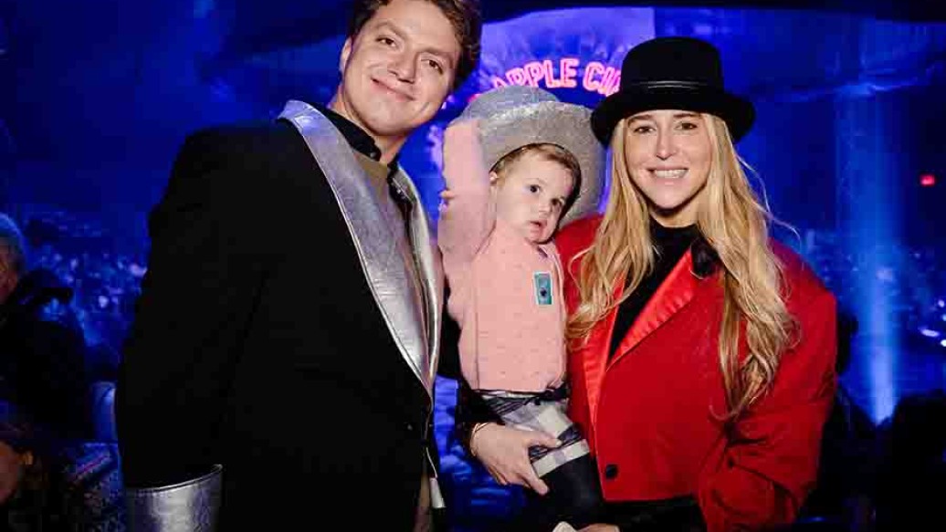 A family attending the 2024 CCF Benefit