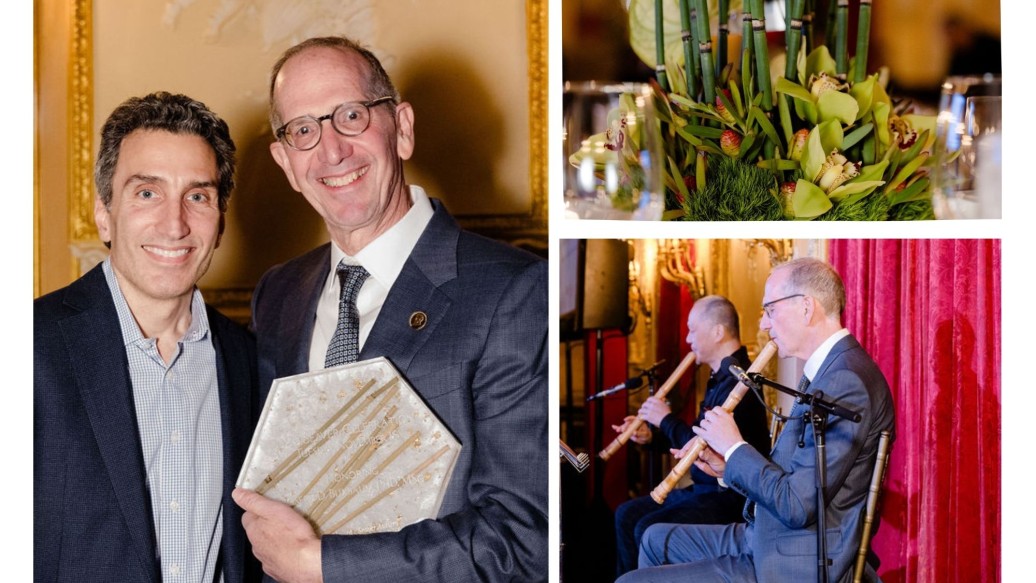 collage of three images from Seaver Center Celebration