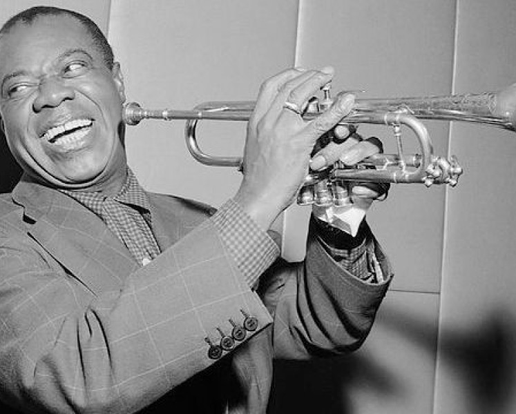 Jazz great Louis Armstrong