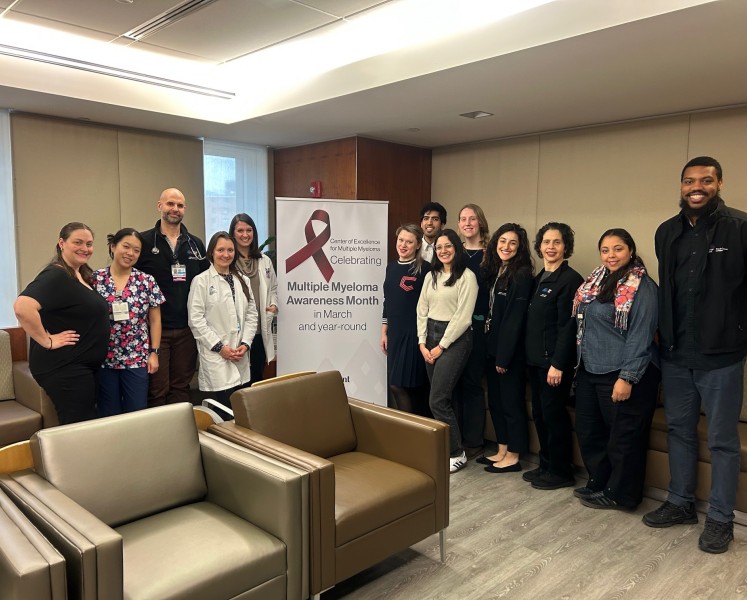Multiple Myeloma awareness month group photo