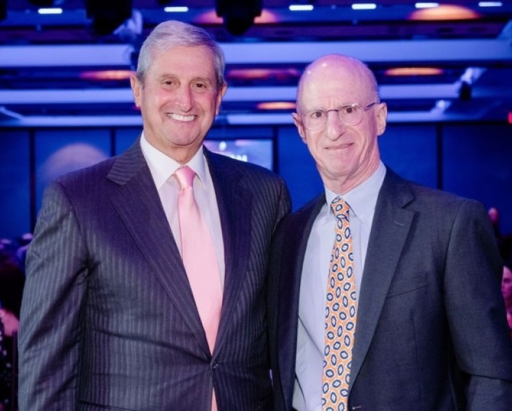 Honorees Richard A. Friedman and James S. Tisch, Chairmen Emeritus of the Mount Sinai Health System
